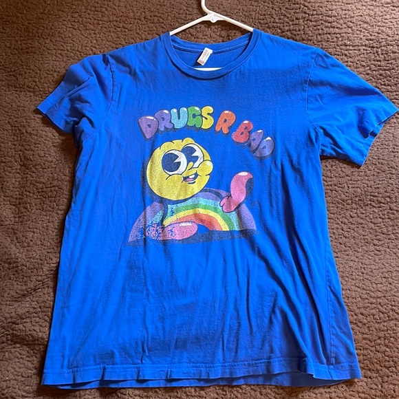 Drugs R Bad Tee Size Large - Picture 1 of 2
